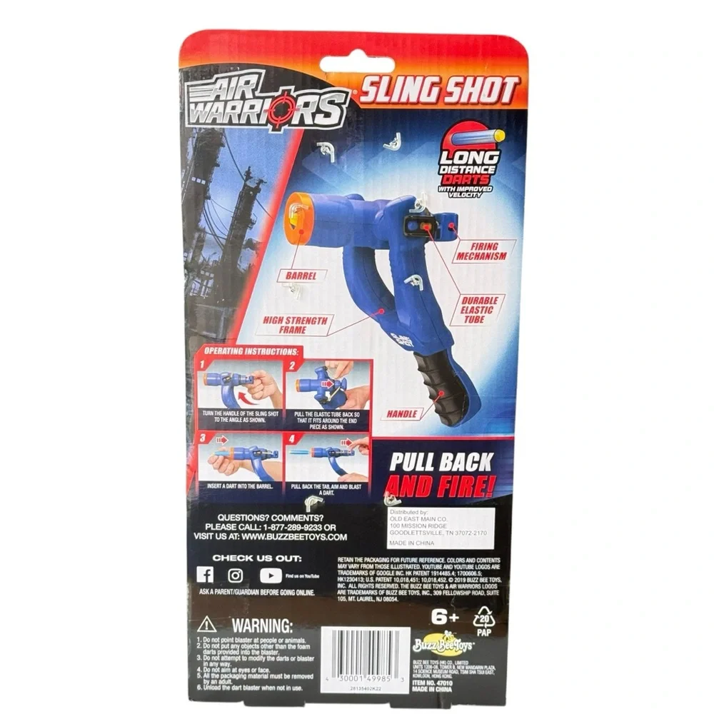 Blue Sling Shot Toy